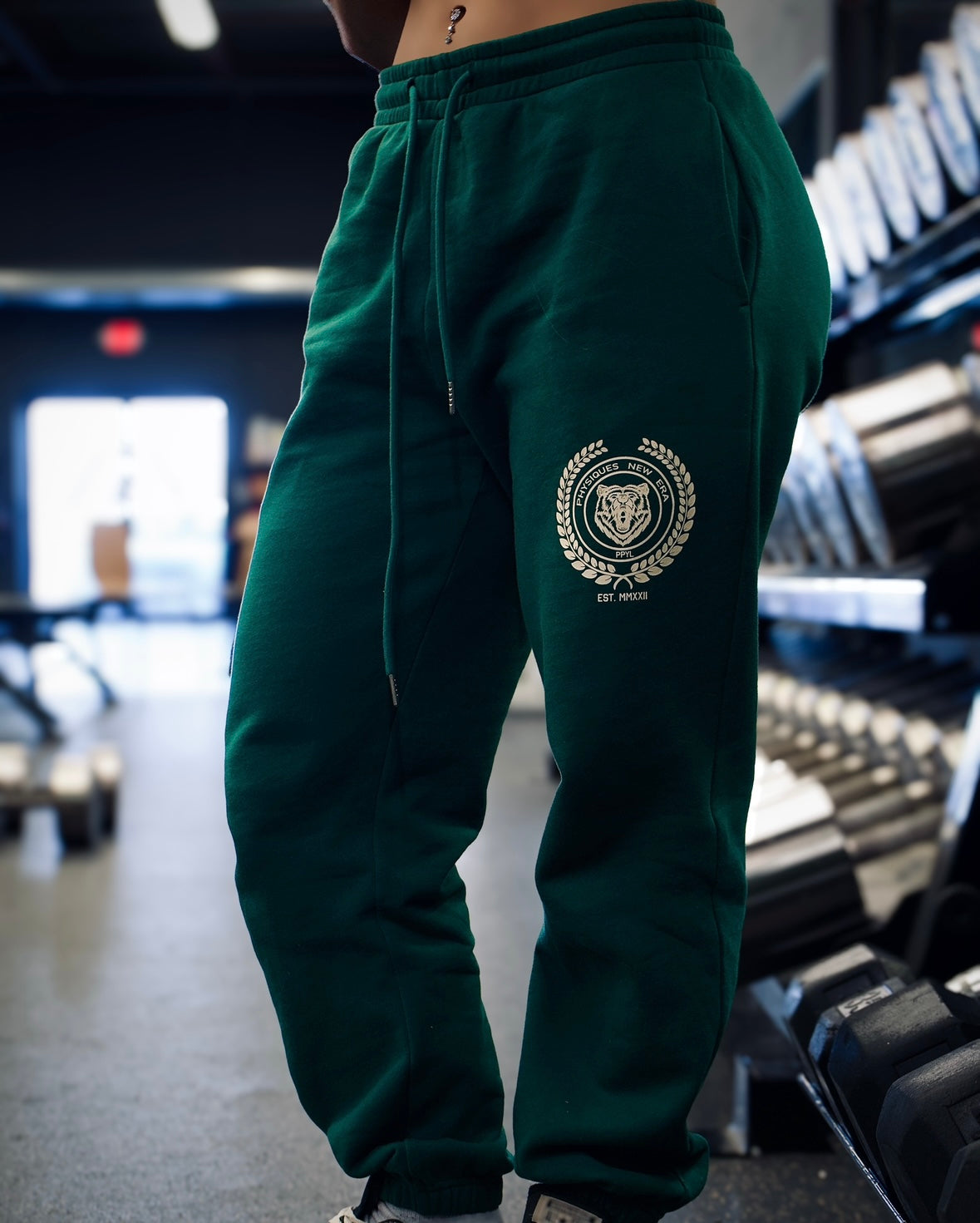 NEW ERA JOGGERS (MMXXII) DARK LIME GREEN