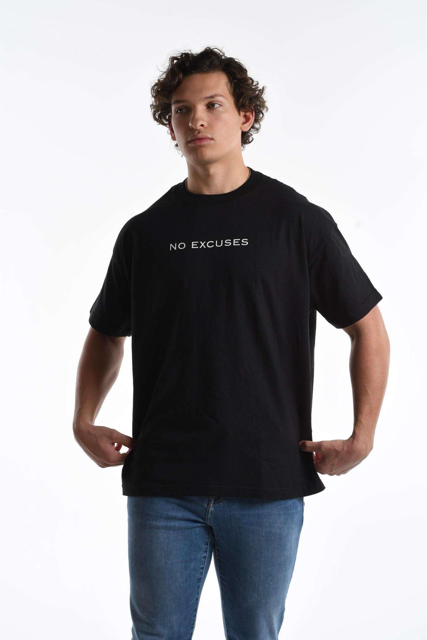 No Excuses Pump Cover UNISEX TEE (Black)